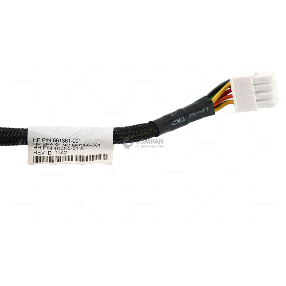 661361-001 HP HARD DRIVE BACKPLANE POWER CABLE 0.32M FOR ML350P G8 667266-001, 4N6N5-01